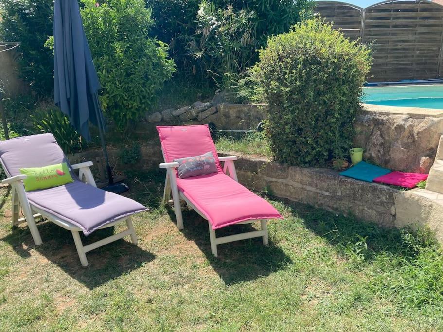 Piscine Cosy, 3 Chambres, 3 Sdb, Havre De Paix A 10 Min Des Plages Моґійо Екстер'єр фото