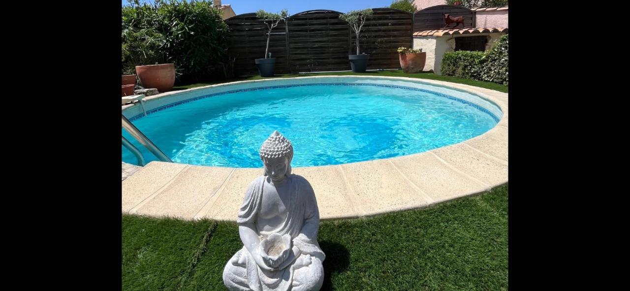 Piscine Cosy, 3 Chambres, 3 Sdb, Havre De Paix A 10 Min Des Plages Моґійо Екстер'єр фото